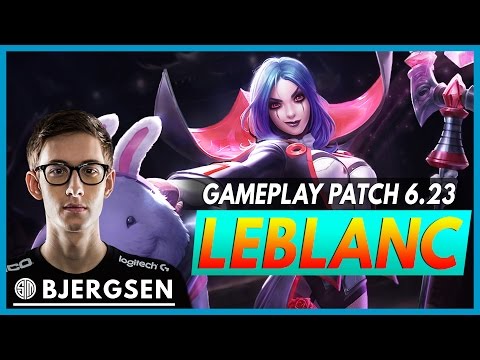 303. TSM Bjergsen - LeBlanc vs Gangplank - Mid - November 27th, 2016 - Patch 6.23 - PreSeason 7