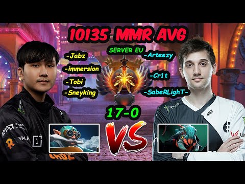 EG Arteezy Weaver vs Fnatic Jabz Gyrocopter - The International 10 Ranked Dota 2 pro Gameplay