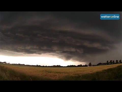 wetteronline.de: Schwere Unwetter in Niederbayern (17.06.2016)
