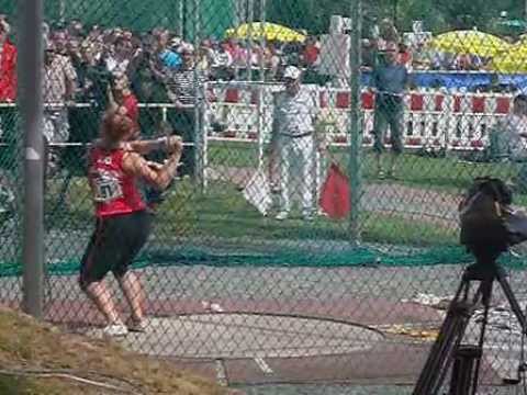 A/  Betty Heidler(Germany) - World record Halle/2011