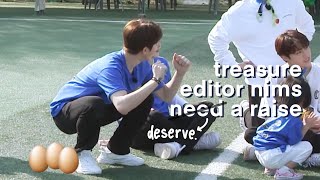 TREASURE VS EDITOR NIM || educational video on how to write captions and edit videos from treasure