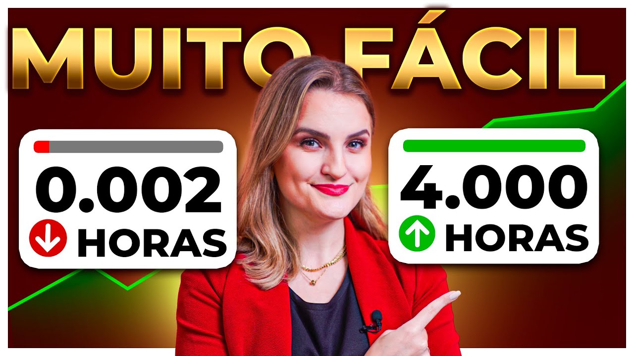 CANAIS PEQUENOS: Como Conseguir 4 Mil Horas Mais Rápido!