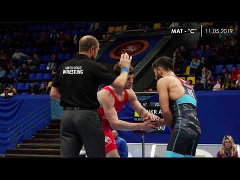 1/4 Final GR 67 kg OLEKSII KALINICHENKO (UKR) - KARIM JAFAROV (AZE)