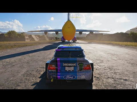 FORZA HORIZON 5 - Car Vs. Plane Gameplay (Showcase Event) 4K 60FPS RAY TRACING