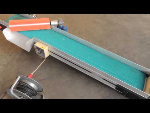 Collaudo nastro trasportatore MB Conveyors