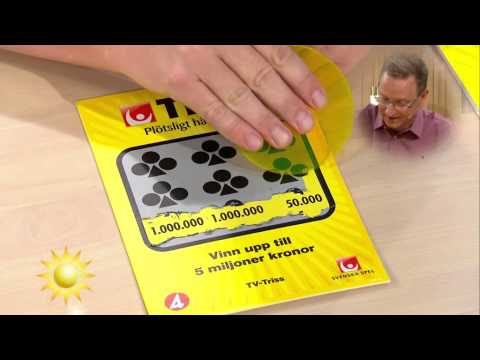 Västeråsbon Roger Engstrand inleder semestern med Trissvinst! - Nyhetsmorgon (TV4)