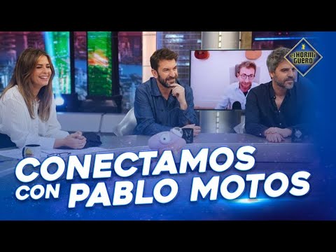 Conectamos con Pablo Motos y nos enseña su outfit de confinamiento - El Hormiguero