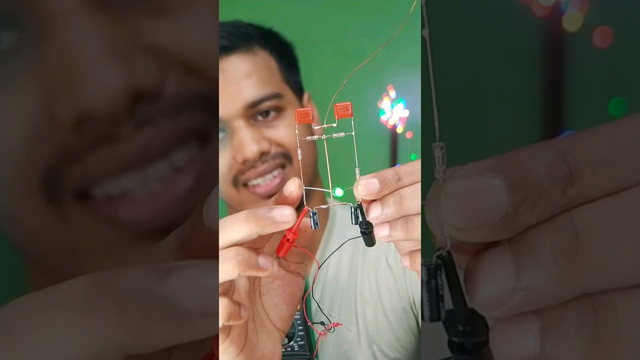 Free Energy Collecting from Air.          #experiment #led #electric #free #engineering #electronic