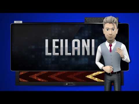 LEILANI - How to say it Backwards