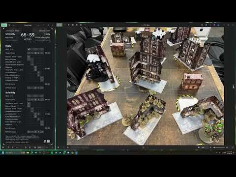 Necrons vs Imperial Knights | Cursed Legion | Battle Report