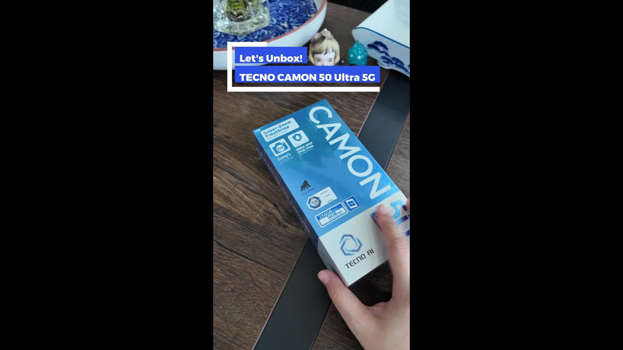 Unboxing the TECNO CAMON 50 Ultra 5G! #CAMON50Ultra5G #TECNOMobile #MWC2026
