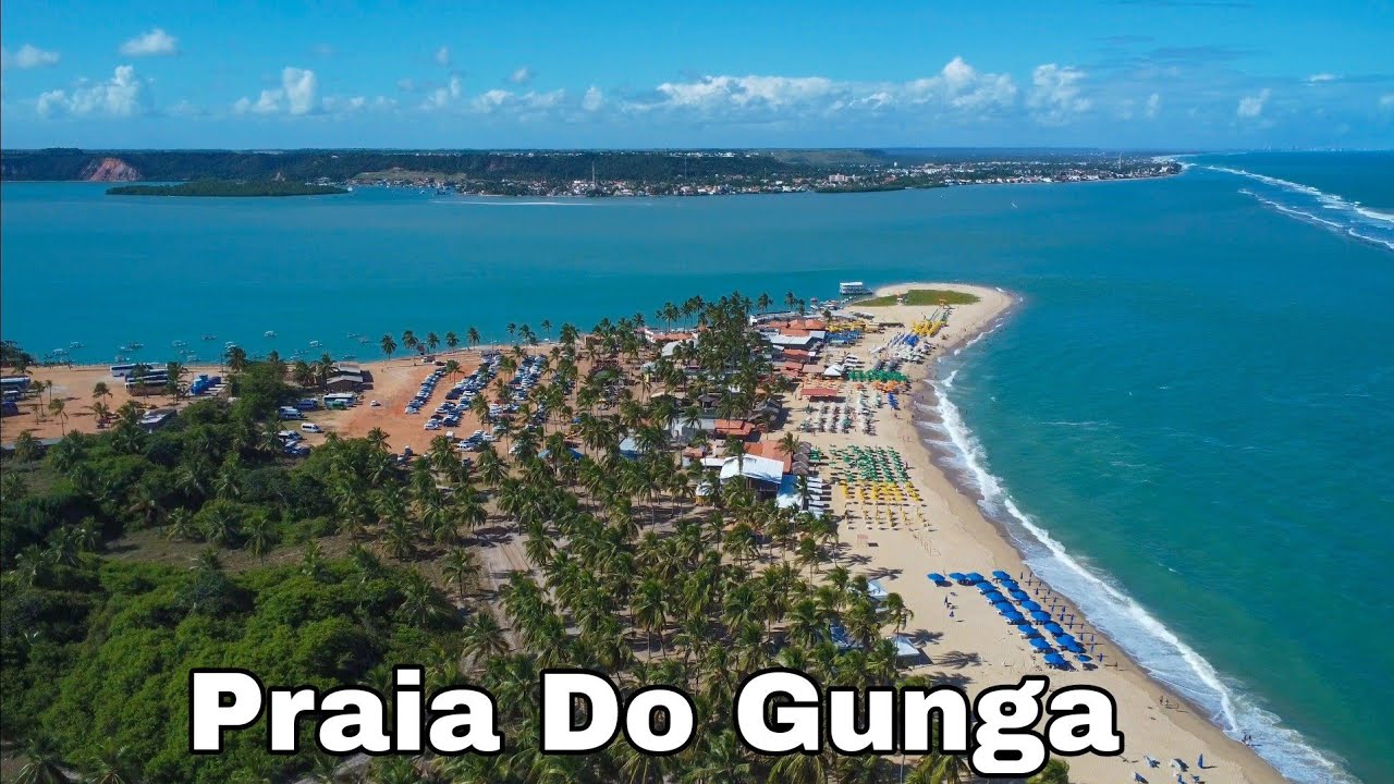 Praia Do Gunga  Maceió Alagoas Estrutura Incrível