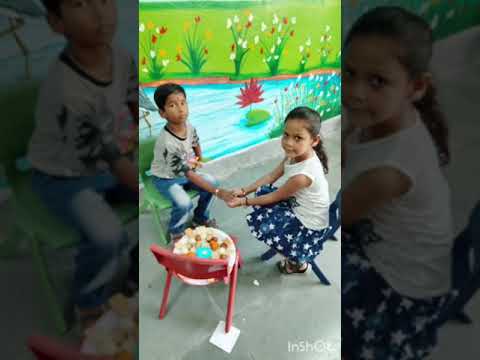 बालवाटिका में रक्षाबंधन