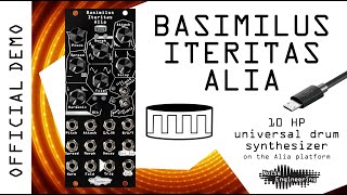Video thumbnail for Basimilus Iteritas Alia universal drum synthesizer from Noise Engineering by Noise Engineering