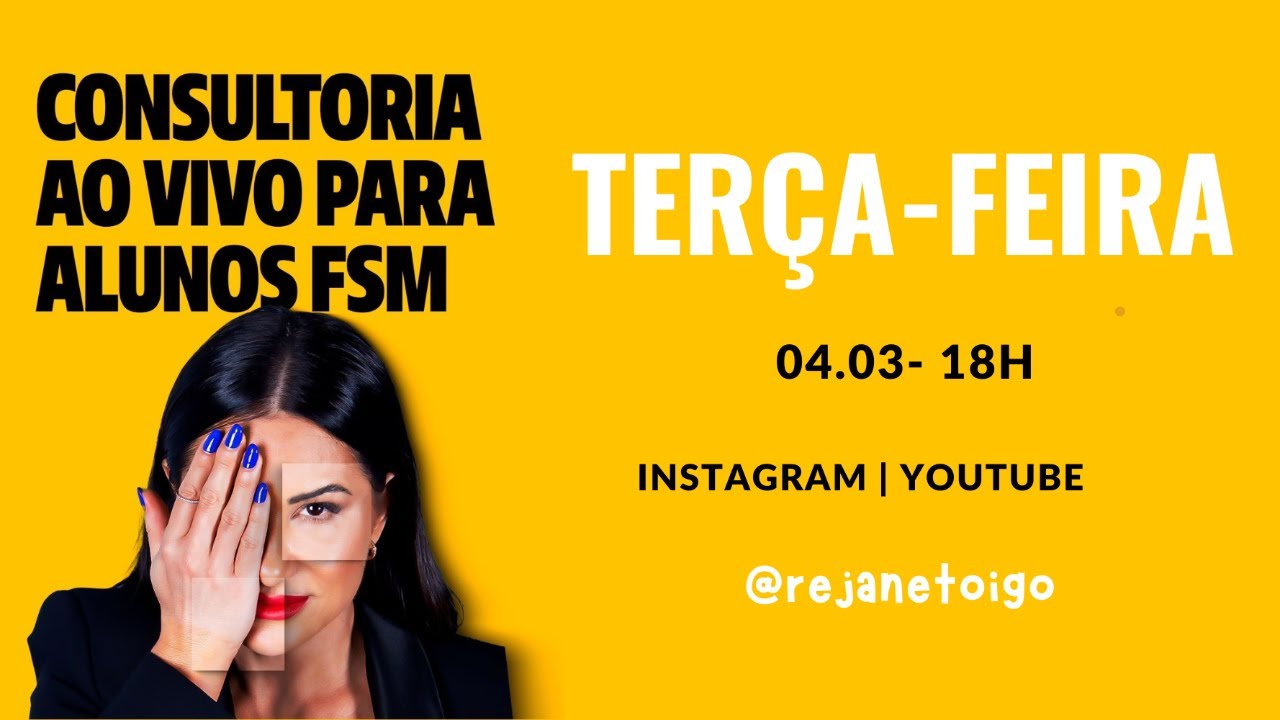 CONSULTORIA AO VIVO ALUNOS FORMAÇÃO SOCIAL MEDIA - N° 183