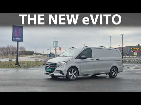 Mercedes-Benz eVito Panel Van 90 kWh Range test