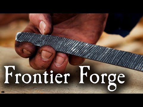 Hand Forged File - 18th Century Forge