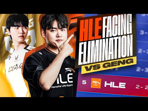 HLE FACING ELIMINATION VS GENG - LCK CUP 2026