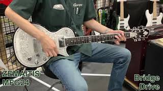 Video thumbnail for 【試奏動画】ZEMAITIS MFG24 by 御茶ノ水楽器センター