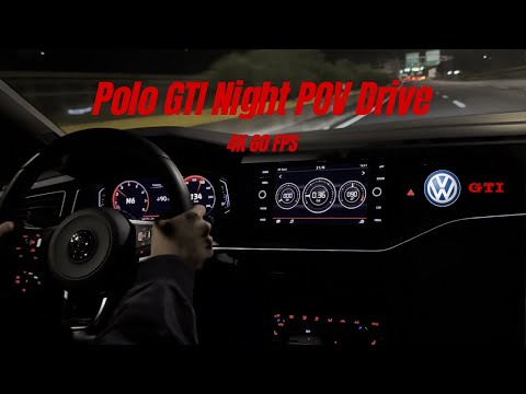 2019 VW Polo GTI 200CV NIGHT POV DRIVE Onboard 4K 60FPS