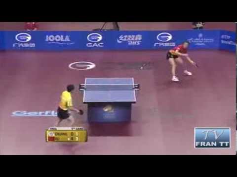 Qatar Open 2014:  Xu Xin vs Chuang Chih Yuan