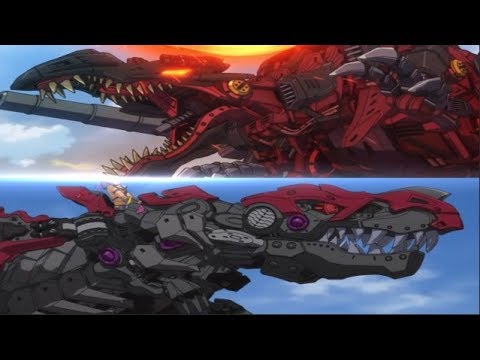 Big Dinos! - Death Rex & GenoSpino - Zoids Lose My Life 1080p