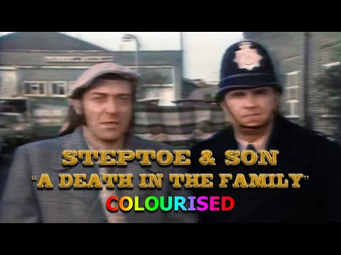Steptoe & Son - A Death In The Family (Colourised - 1970)