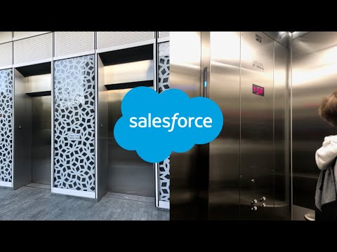 Awesome & Rare Schindler DD Traction Elevators-Salesforce Park-San Francisco, CA