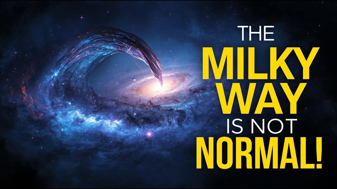 THE MILKY-WAY IS NOT NORMAL.