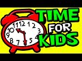 TELL TIME For Kids By The Hour Half Hour Analog Digital Clocks