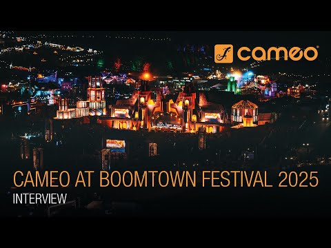 Cameo at Boomtown Festival 2025 - 550+ Fixtures in Action