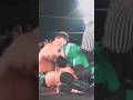 AJ Styles With A Crazy Pin On Matt Sydal