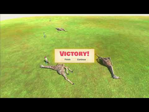 3 Crossbow Aneko vs 3x all units - Animal Revolt Battle Simulator