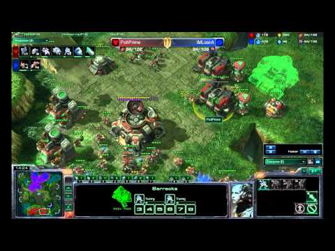 (HD) Bo3 G2p2 PoltPrime vs IMLosirA the shattered temple Starcraft 2