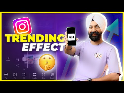 Trending Instagram Effect 🤩 Slide Outfit Transition ✨ VN Video Editing | in Hindi