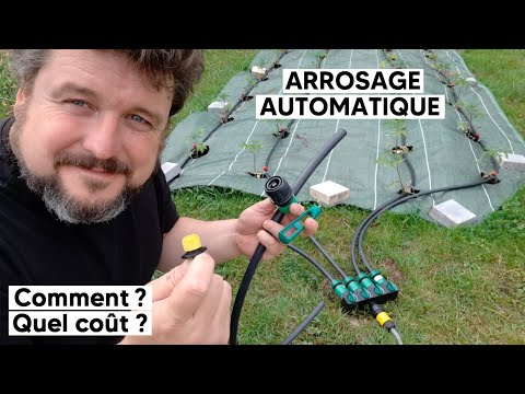 Combien coûte et comment installer un système d'arrosage automatique