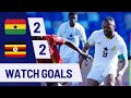 GHANA VS UGANDA(2-2)-INTERNATIONAL FRIENDLY-GOALS & HIGHLIGHTS