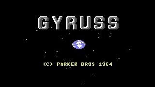 Best Commodore 64 Games - Gyruss (1984  Parker Bros)
