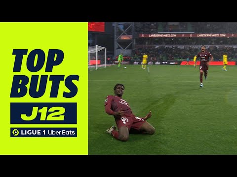 Top buts 12ème journée - Ligue 1 Uber Eats / 2023-2024