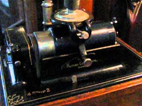 Edison Blue Ambrol cylinder #4043 "Afganistan"