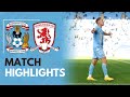 Coventry City 1-0 Middlesbrough