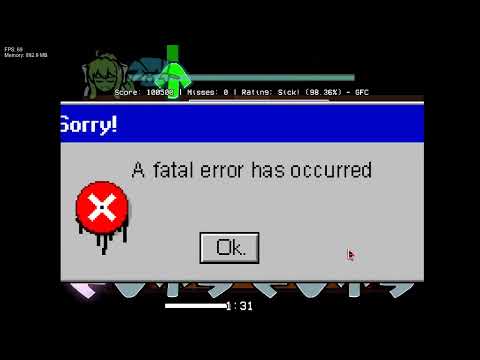 FNF Scripted Mortality | Fatality Monika Mix Mod | GFC