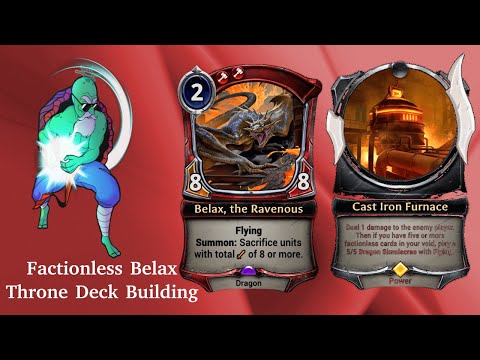 Factionless Fire Belax  - Throne Deck Building