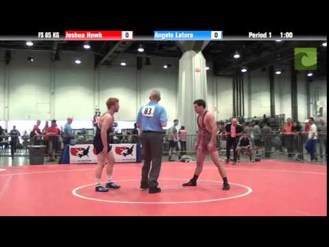 Mens FS FS 65 KG - Joshua Howk vs. Angelo Latora