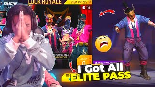 SAD ENDING😭... RETURN OF ALL ELITE PASS BUNDLE ON FREE FIRE😬WASTING ALL OF MY DAIMONDS😔