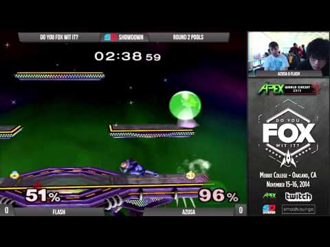 DYFWI - Day 2 - Round 2 Pools: Flash (Sheik) vs Azusa (Peach)