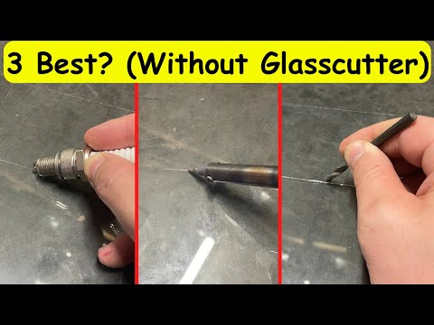 3 BEST Ways to CUT Glass - Without Glasscutter!