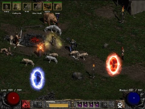 D2R Hardcore Fury Druid Killing Diablo Clone