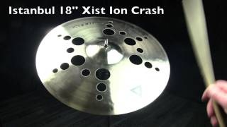 Video thumbnail for ISTANBUL XIST 18'' ION CRASH by The Drum Shop - Portland, Maine