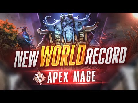 Aghanim's Labyrinth NEW WORLD RECORD TIME on HIGHEST Difficulty Apex Mage - Winter Event 2021 Dota 2